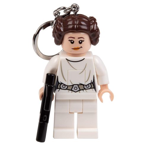 Produktbilde av Lego Starwars Princess Leia Med Blaster Nøkkelring/keychain Med LED Lys