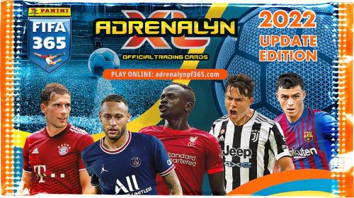 Produktbilde av Panini AdrenalynXL 2022 FIFA 365 Booster Pakke Fotballkort