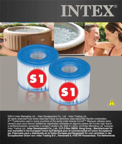 Produktbilde av Intex Bassengtilbehør Filter S1 2 Pack