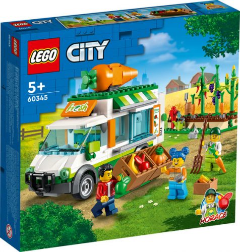 Produktbilde av Lego City 60345 Bondens marked med kassebil