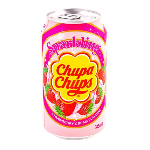 Produktbilde av Chupa Chups Drink Strawberry & Cream