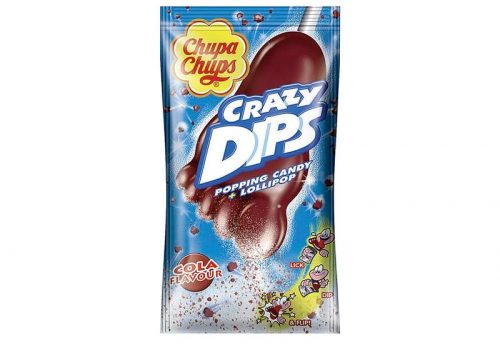 Produktbilde av Chupa Chupa Crazy Dips Kola smak - Popping Candy Lollipop