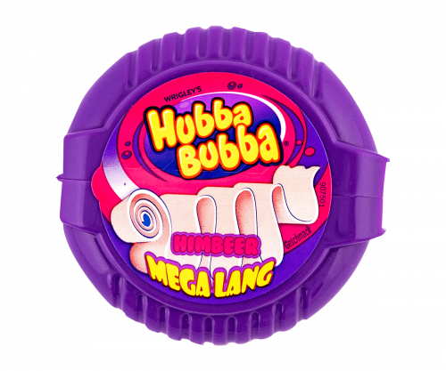 Produktbilde av Hubba Bubba Mega Lang Tyggegummi Bringebær Smak